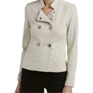 CAbi Women's XS Charlie Double Breasted Jacket Style 3028
Heathered Oatmeal NWT